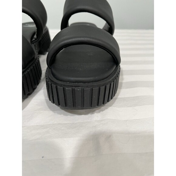 Sorel Ona Streetworks Platform Mid Heel Sandals Black Women’s Size 9 NWOB - Picture 5 of 11